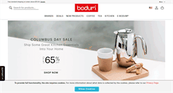 Desktop Screenshot of bodum.com